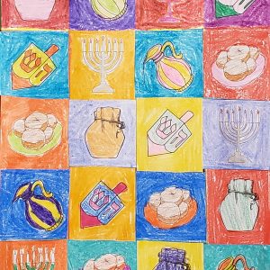 Hannukah Weave - Little Kid