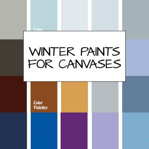 Paint Nite WINTER Paint options
