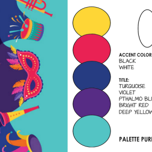 Paint Palette - PURIM PARTY